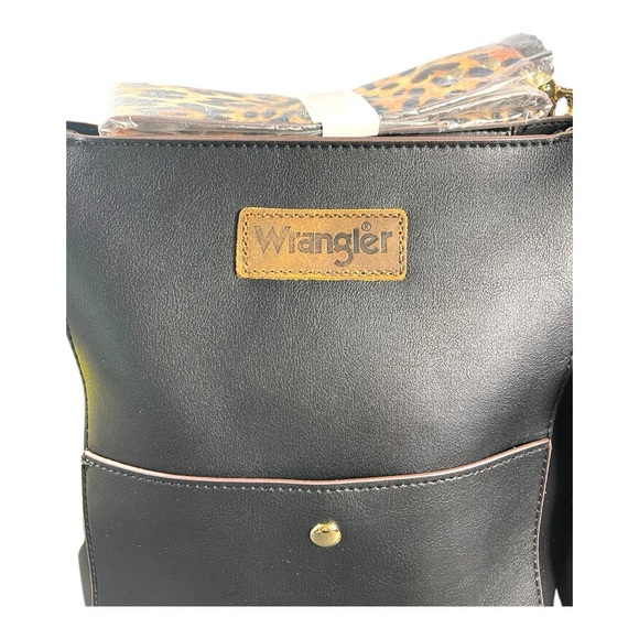 Stylish Wrangler Faux Leather 3-Piece Set - Brand New with Tags - Picture 2 of 12